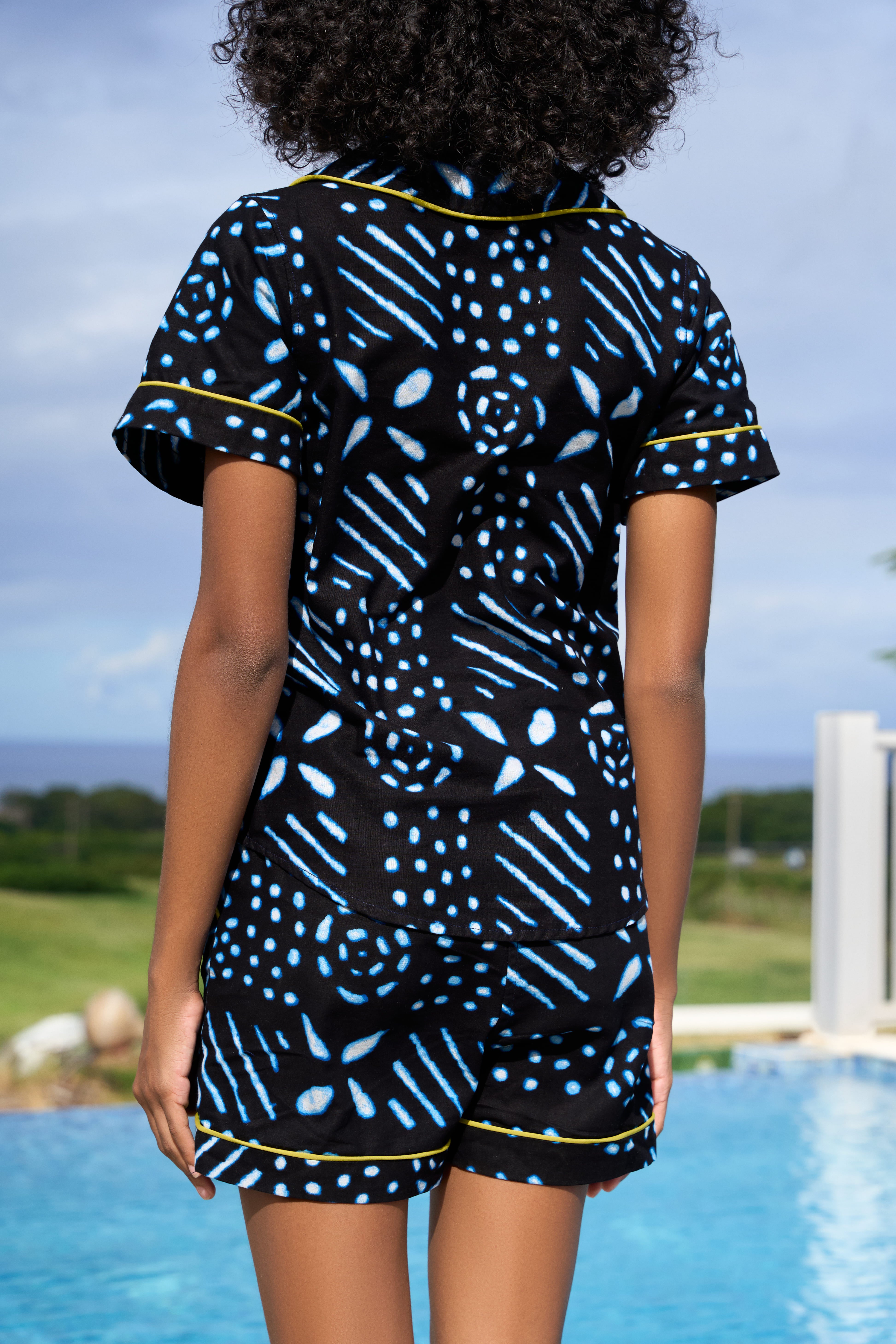 MIDNIGHT | SUN SHORTS SET